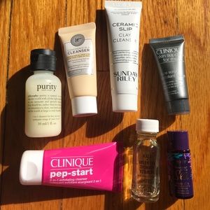 Brand New Unused Luxury Cleanser Minis